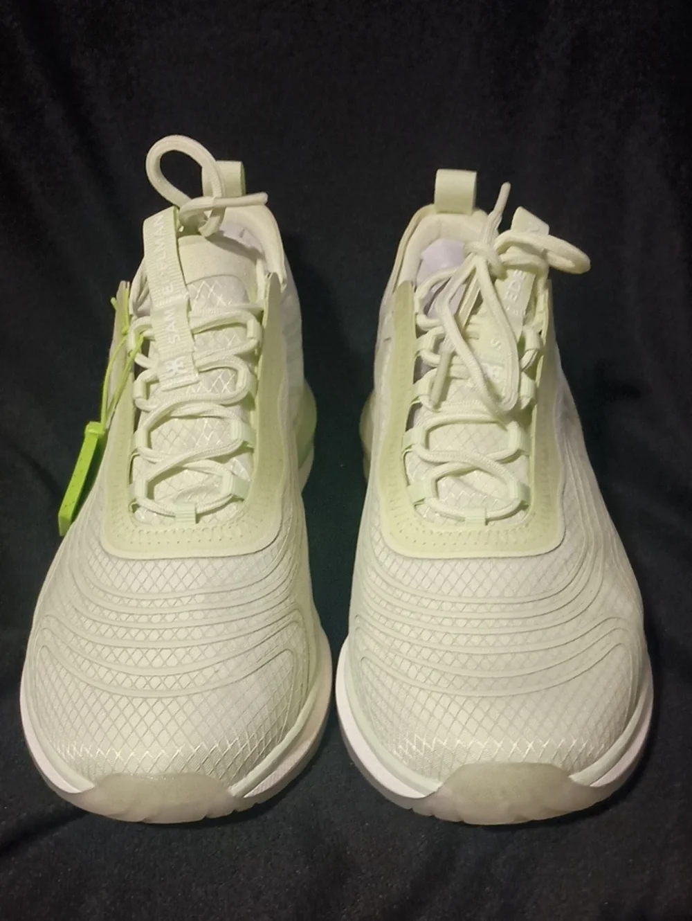 Sam Edelman MILES in Lime Nylon Orthopedic Sneakers w/OrthoLite Insoles Size 9.5